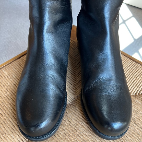 Stuart Weitzman 5050 Black Napa Boots, 9.5M - Picture 8 of 16